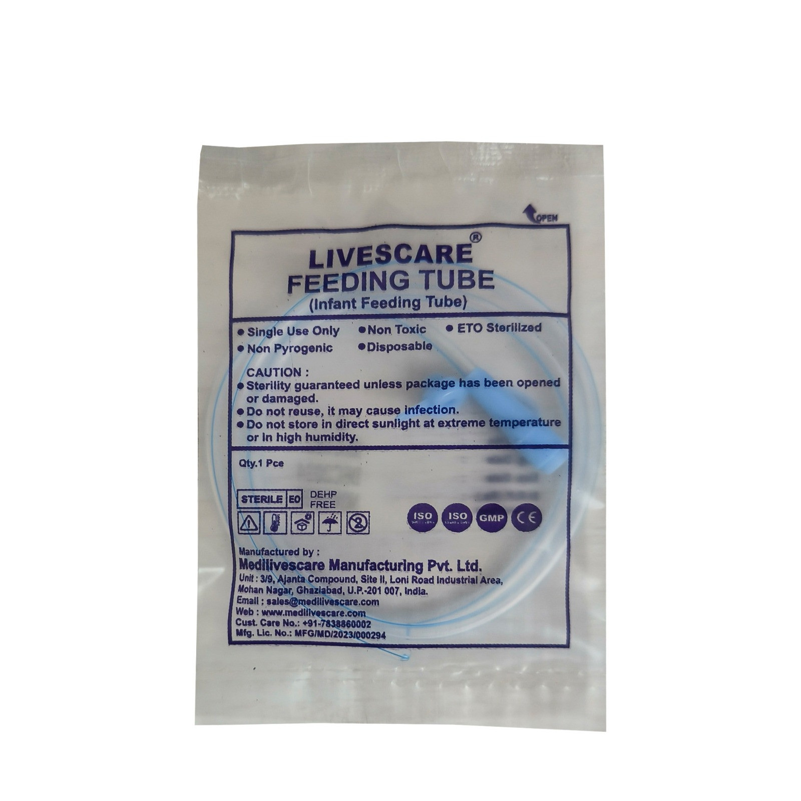 Infant Feeding Tube