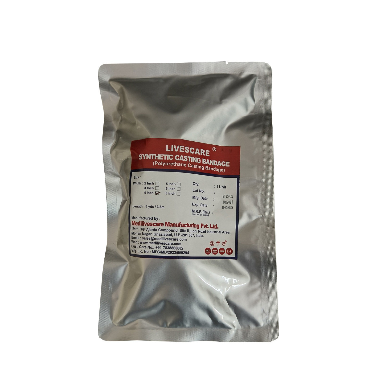 Polyurethane Casting Bandage