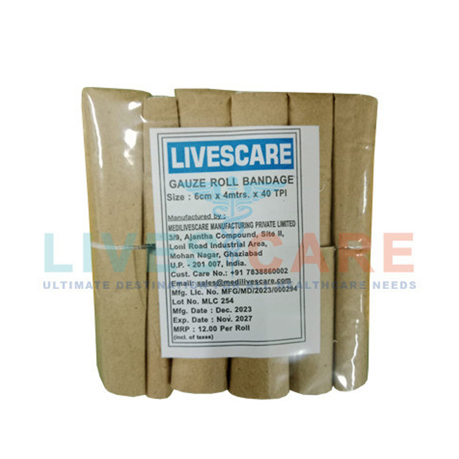 Gauze Roll Bandage