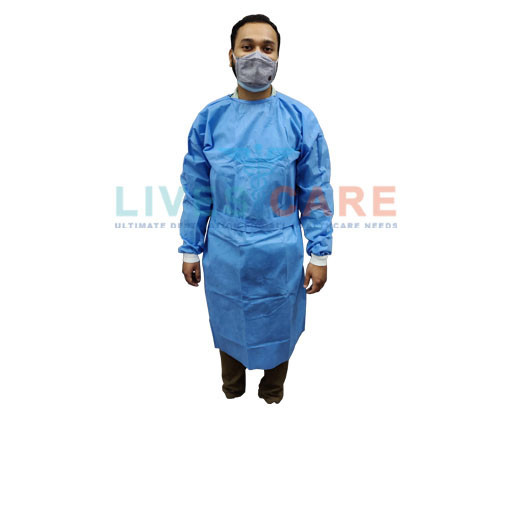 Blue Color Cotton Fabric Disposable Comfortable Surgical Gown Used In  Hospital Grade: Medical at Best Price in Nagpur | Guddu Surgical