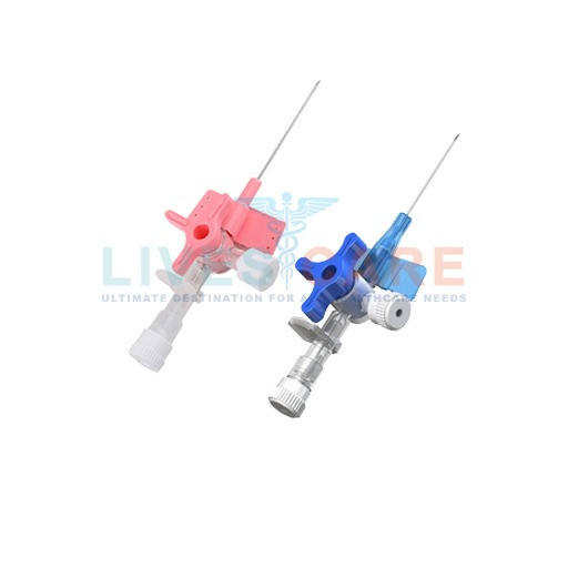 IV Cannula with 3 Way Stop Cock